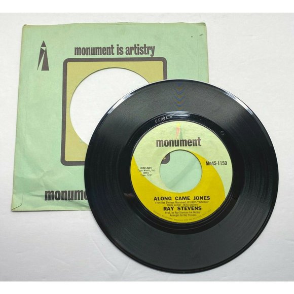 Ray Stevens Yakety Yak - Along Came Jones 45 Rock Vinyl Record 7" Single - Picture 4 of 4